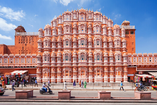 jaipur palais des vents gres architecture rajasthan inde monplanvoyage