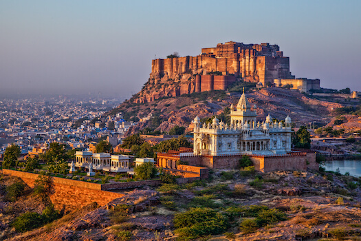 jodhpur fort marbre rajasthan inde monplanvoyage