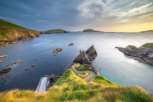 dunquin port paysage vue ile nature irlande monplanvoyage