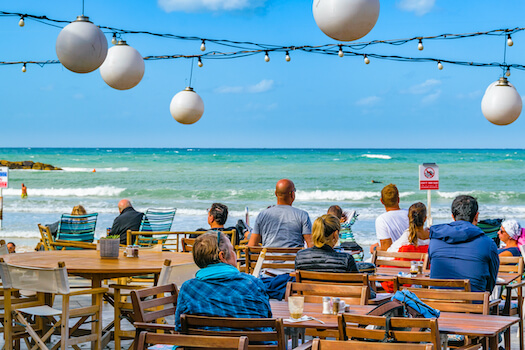 tel aviv cafe bar plage beach israel monplanvoyage