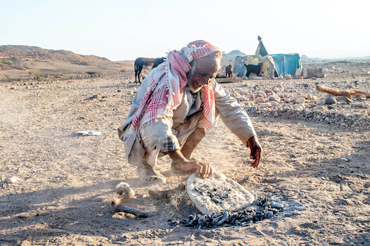 cuisine bedouin food pain jordanie monplanvoyage