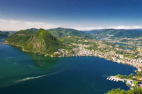 lugano lac vue mont salvatore pain de sucre lombardie italie monplanvoyage