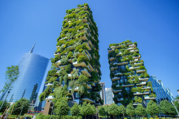 milan building architecture vegetal italie monplanvoyage