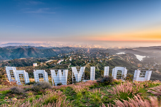 los angeles hollywood vue paysage californie etats unis monplanvoyage