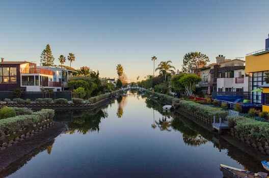 los angeles venice canal maison architecture californie etats unis monplanvoyage