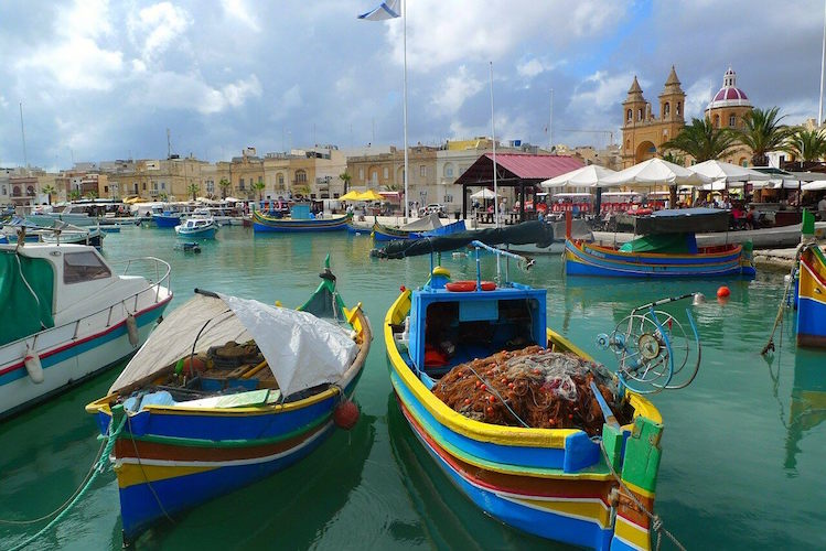 village pecheur marsaxlokk port malte monplanvoyage