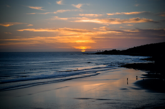 hotel plage coucher soleil sunset agadir maroc monplanvoyage