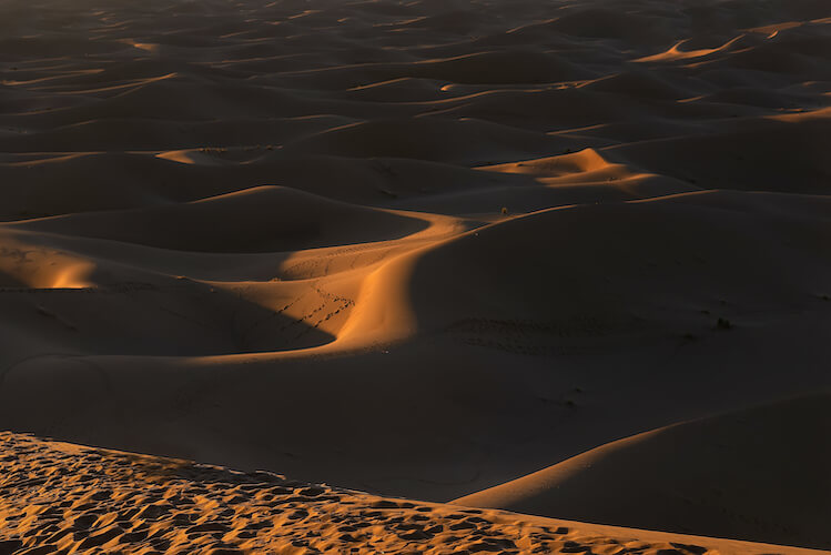 desert chegaga dune sable coucher soleil maroc agence monplanvoyage