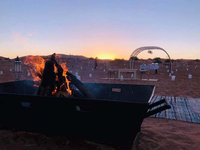 desert dune chegaga diner berbere camp nouvel an maroc agence monplanvoyage