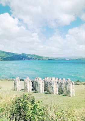 anse cafard memorial esclavage statue martinique monplanvoyage