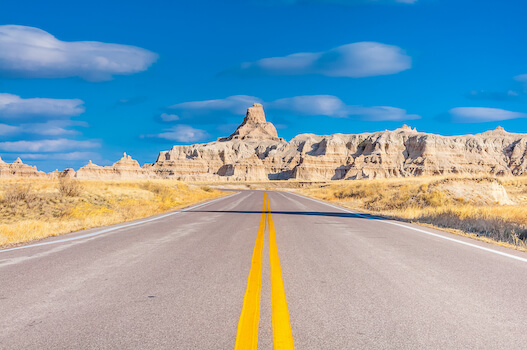 badlands parc sioux loop nature etats unis monplanvoyage