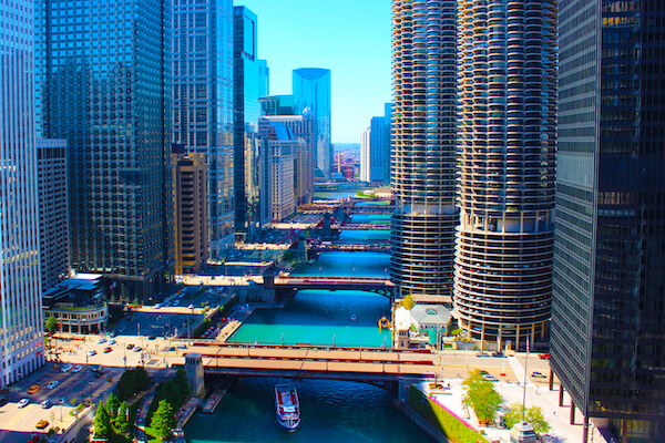 chicago canal ville blues basket jordan etats unis monplanvoyage