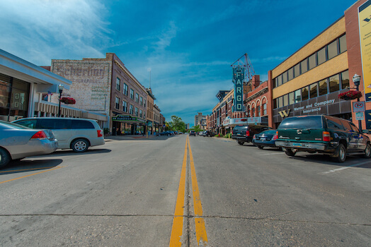 fargo rue western dakota etats unis monplanvoyage