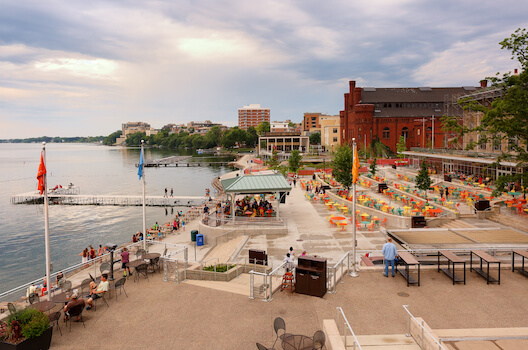 madison lac bateau detente croisiere wisconsin etats unis monplanvoyage