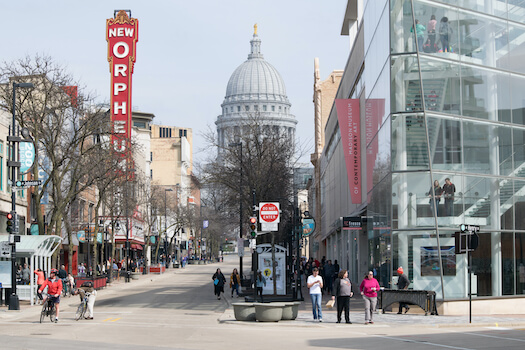 madison restaurant theatre art wisconsin etats unis monplanvoyage