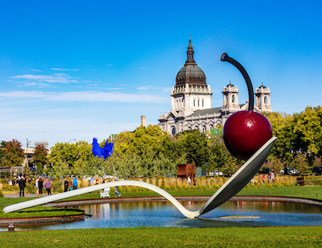 minneapolis parc art sculpture etats unis monplanvoyage