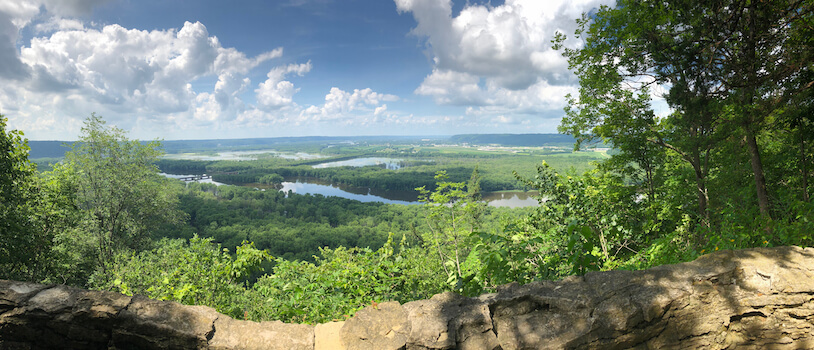 wyalusing parc wisconsin nature foret etats unis monplanvoyage