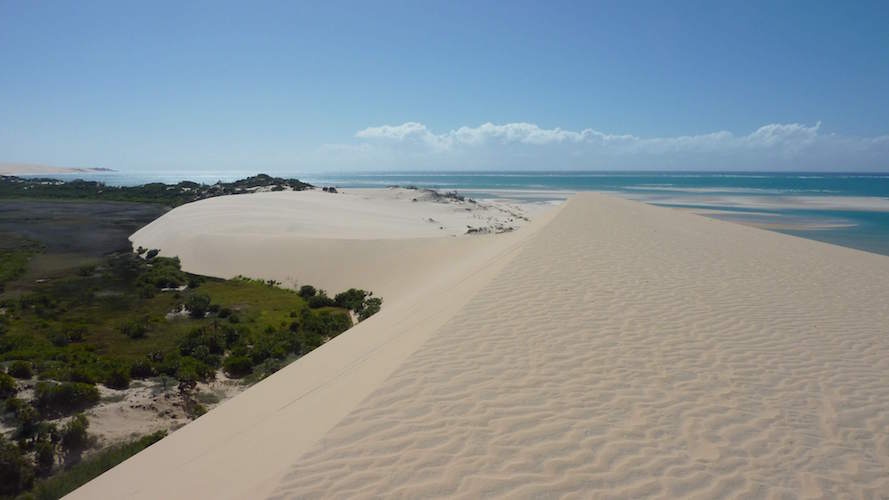 dune sable mozambique monplanvoyage