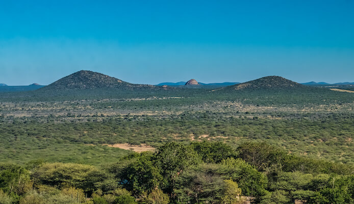 otjiwarongo paysage vue namibie monplanvoyage