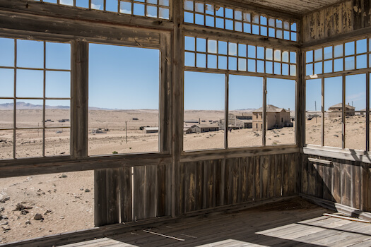 kolmankop ville fantome sable namibie monplanvoyage