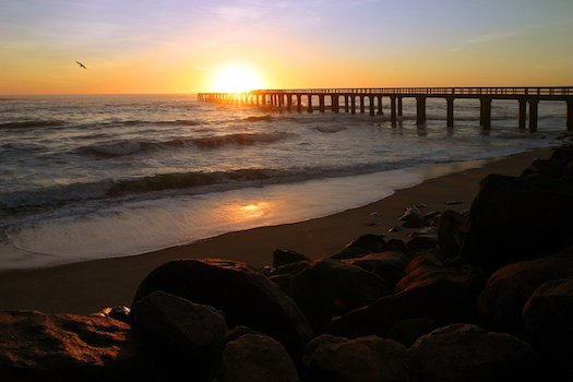 swakopmund pont plage mer namibie monplanvoyage 