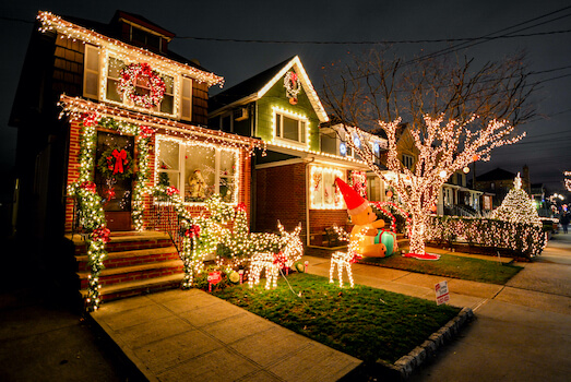 brooklyn noel christmas maison decoration new york etats unis monplanvoyage