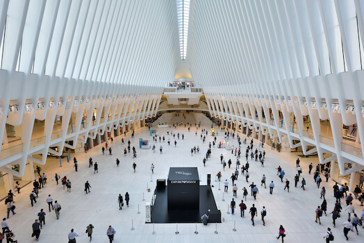 oculus gare world trade center new york etats unis monplanvoyage