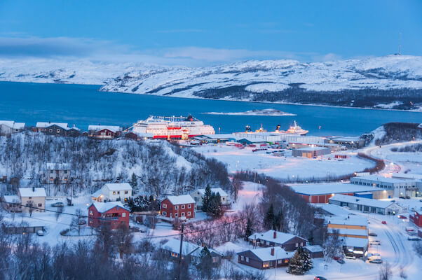 kirkenes norvege mer arctique neige norvege monplanvoyage