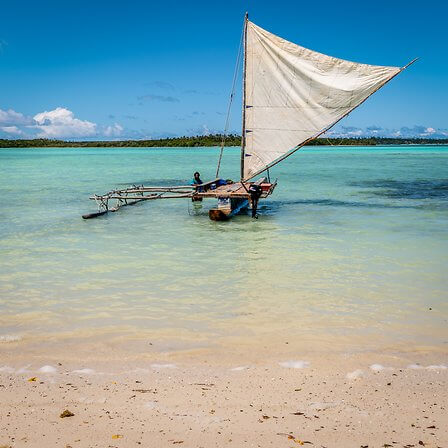 nouvelle caledonie baie upi pirogue monplanvoyage