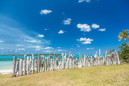 nouvelle caledonie vao statue ile pins monplanvoyage