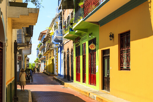 city vieille ville rue local maison panama monplanvoyage