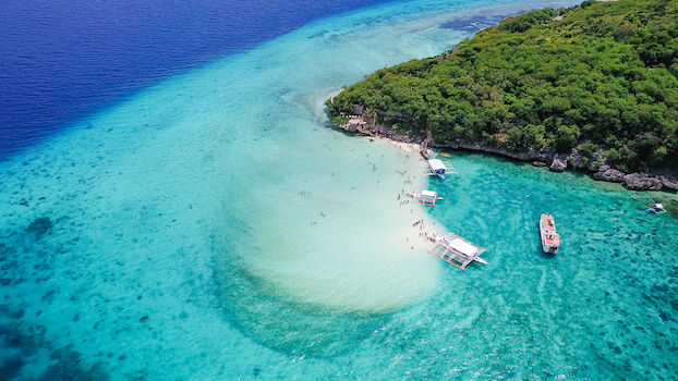 cebu lagon eau turquoise plage philippines monplanvoyage