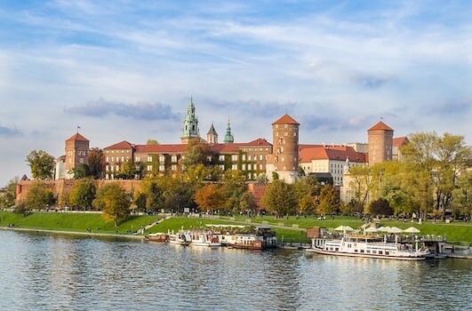 cracovie chateau fleuve pologne monplanvoyage