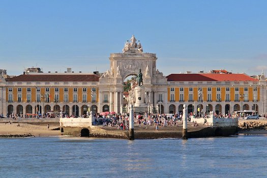 lisbonne tage fleuve place portugal monplanvoyage