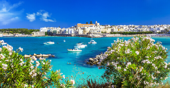 otranto pouilles eau turquoise italie monplanvoyage