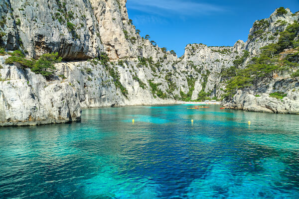 calanque parc crique eau turquoise nature provence france monplanvoyage