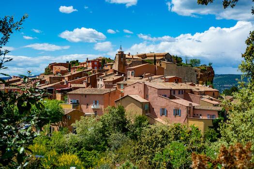 luberon village roussillon provence france monplanvoyage