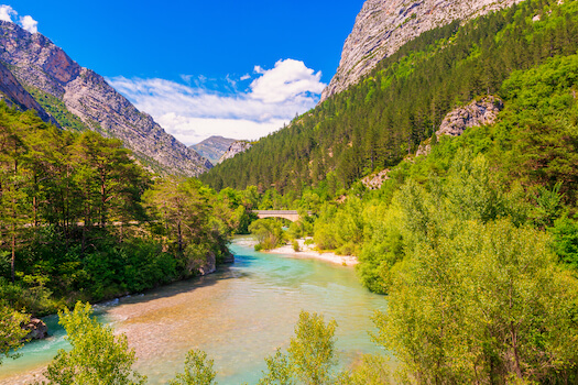 verdon riviere pont nature balade randonnee provence france monplanvoyage