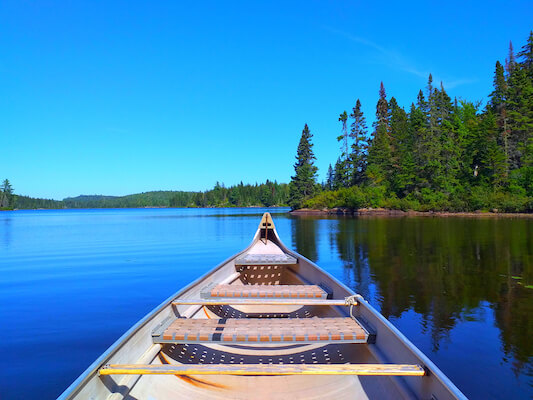 mauricie parc nature canoe lac quebec canada monplanvoyage