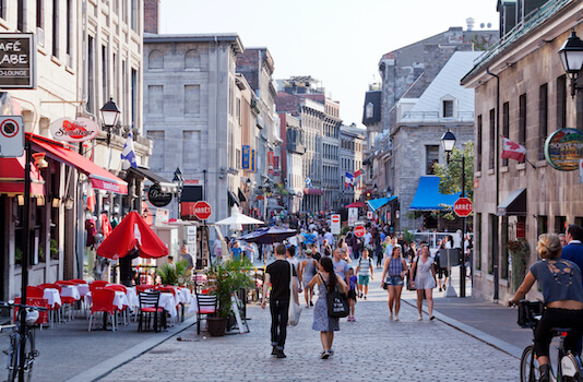 montreal quebec rue ville canada monplanvoyage