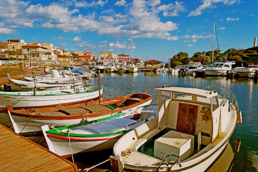 stintino village port bateau sardaigne ile italie monplanvoyage