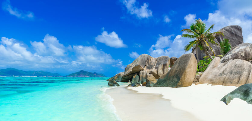 la digue ile plage beach sable anse source argent les seychelles ocean indien monplanvoyage