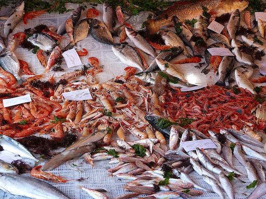 palerme marche poisson food sicile monplanvoyage