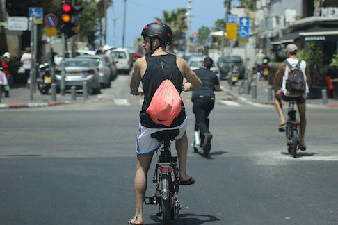 tel aviv velo rue israel monplanvoyage 