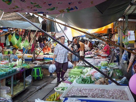 bangkok marche rail food thailande monplanvoyage