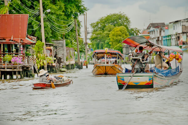 bangkok canal klong transport thailande asie monplanvoyage