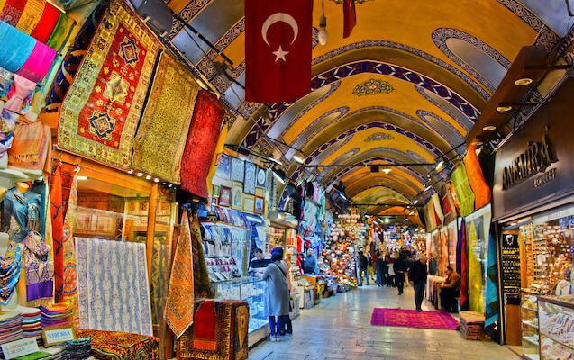 istanbul bazar souk tapis turquie monplanvoyage