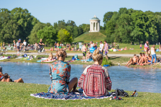 munich jardin parc detente nature allemagne monplanvoyage