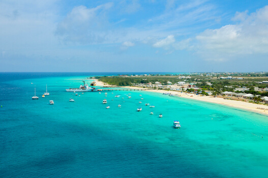 grande turque lagon eau turquoise plage iles turques et caiques archipel caraibes monplanvoyage