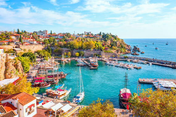 antalya mer port cote turquie monplanvoyage